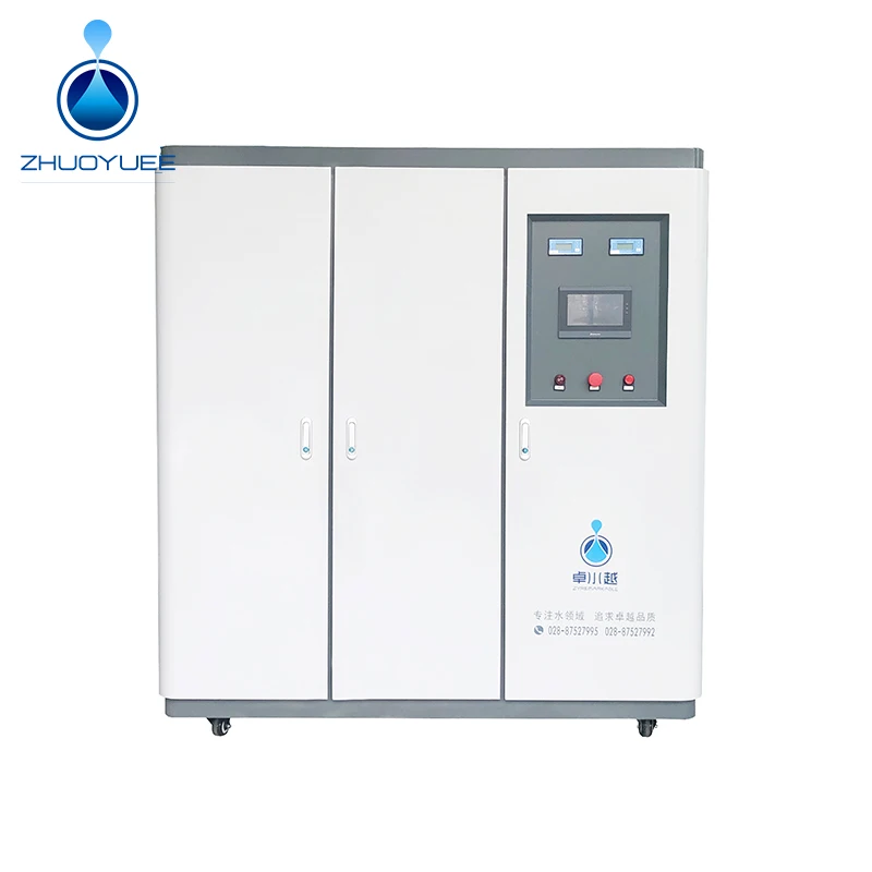 Hot selling reverse osmosis treatment and EDI system ultra pure water deionized water equipment for industrial