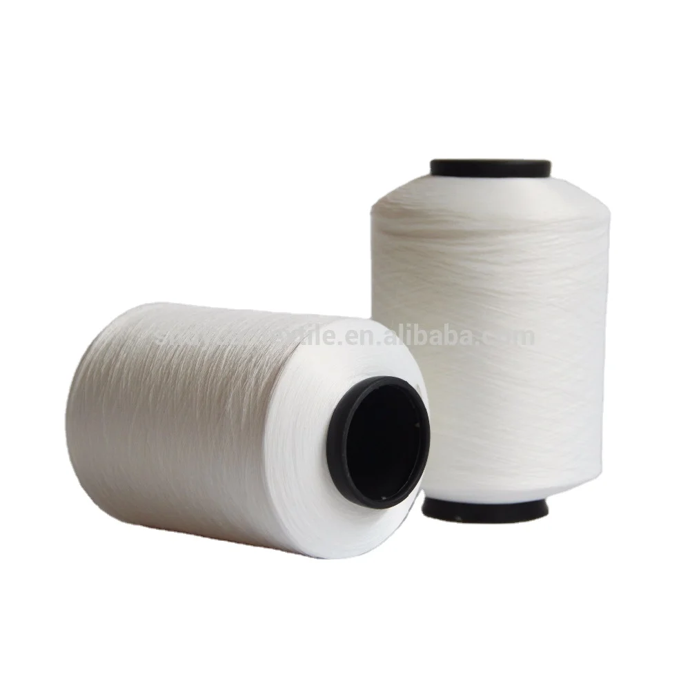Поворотная пряжа 100% полиэфирной нити Dty FDY 150D 48F 800TPM для Hometextile