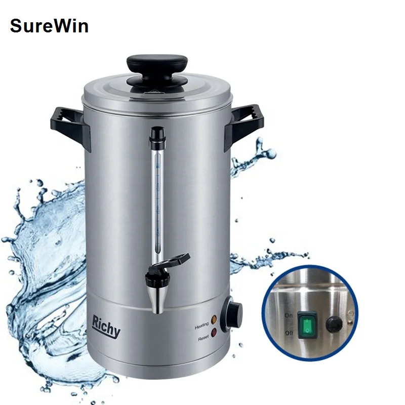 Wholesale prices of commercial catering electronics appliances tea urn water boiler for hotel school restaurant
