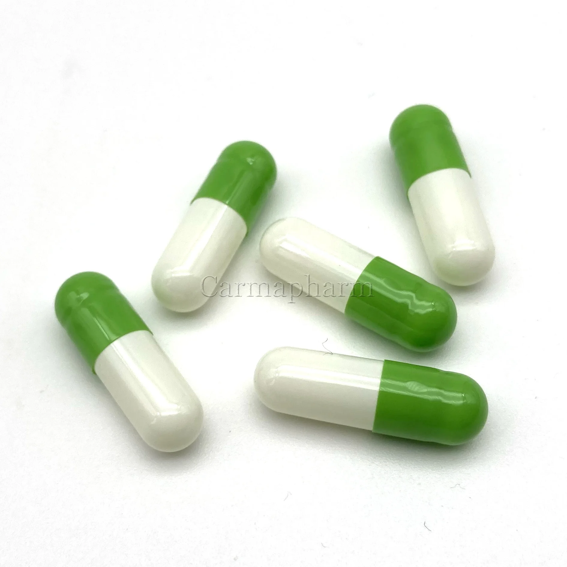 green white pharmaceutical halal empty gelatin capsules size 2