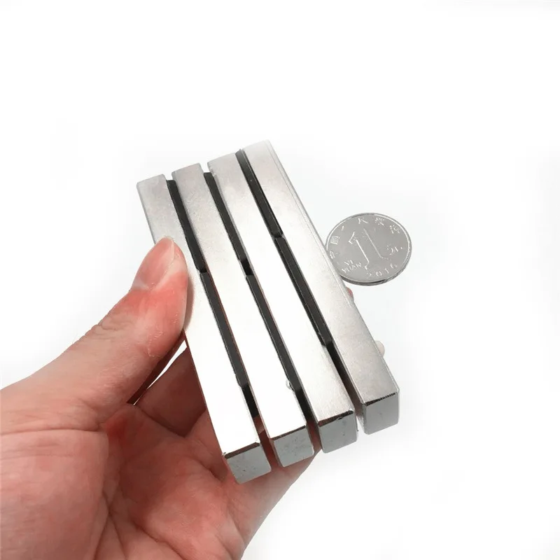 High Quality N35 N52 Thickness Magnetization Coated NiCuNi Rare Earth Block NdFeB Super Strong N40 Square Neodymium Magnet