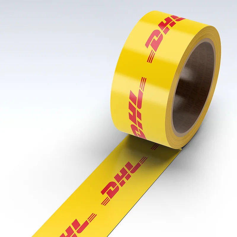 Customized Adhesive BOPP Printed Packing Tape with Logo Heat-Resistant 100y/200y/1000y Carton Sealing Tape