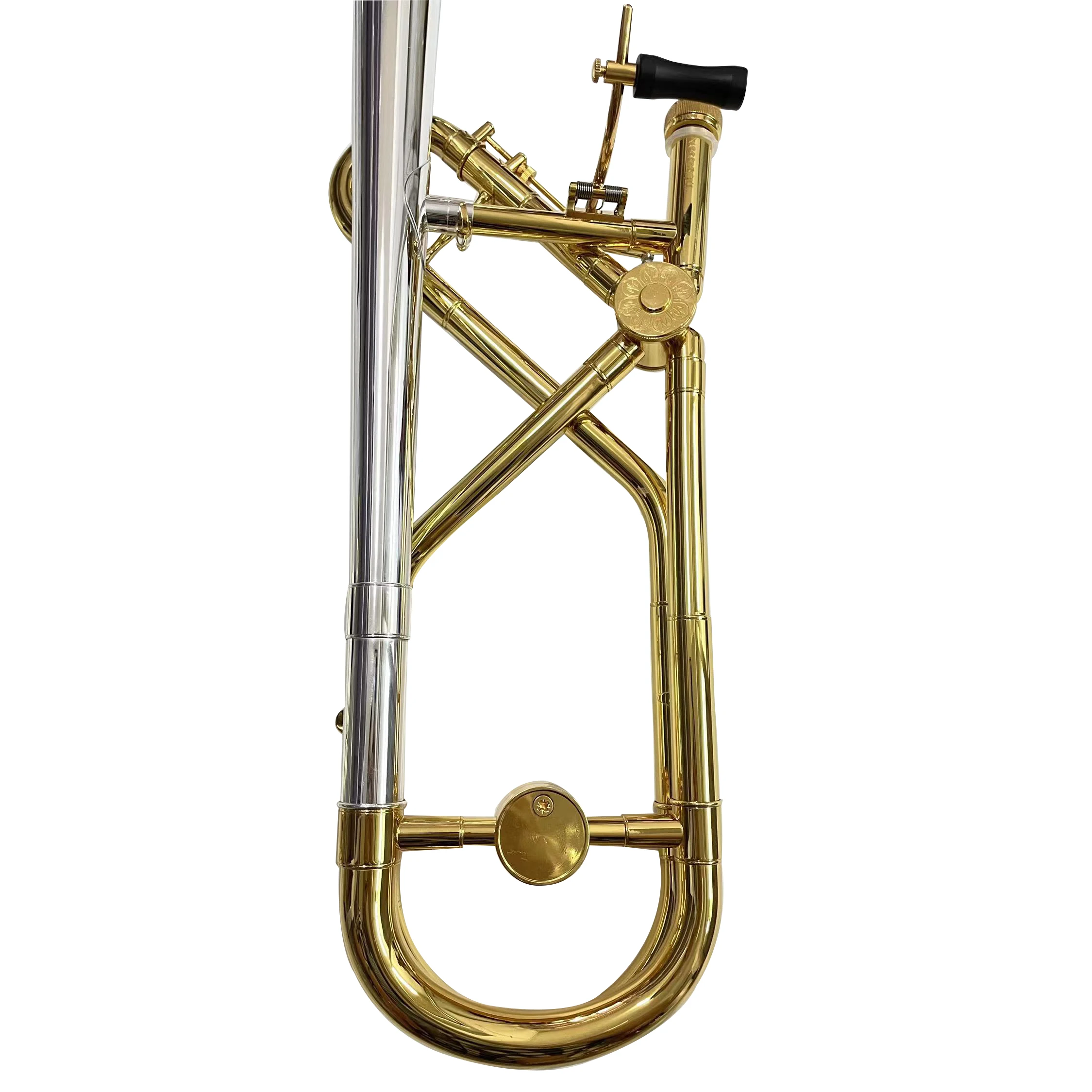 Professional Manufacture High Standard Yellow Brass Trombone