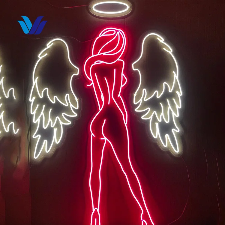 HONGSEN Sign Custom LED Neon Lights wholesale neon signs wing neon ign