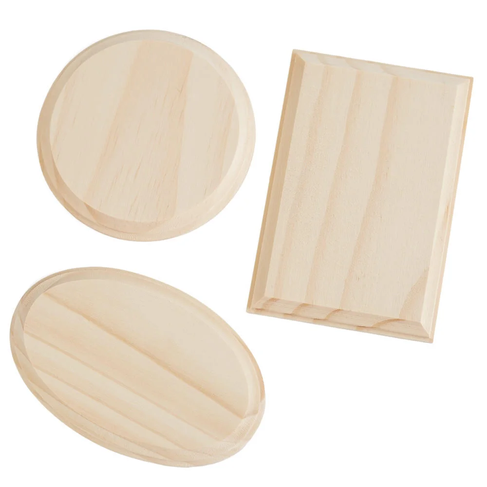 Ready To Paint Engraving Blank Pine Sign Plaques Heart Cutouts Shapes Canvas Pyrography Blanks Beveled Unfinished Wood Plaques