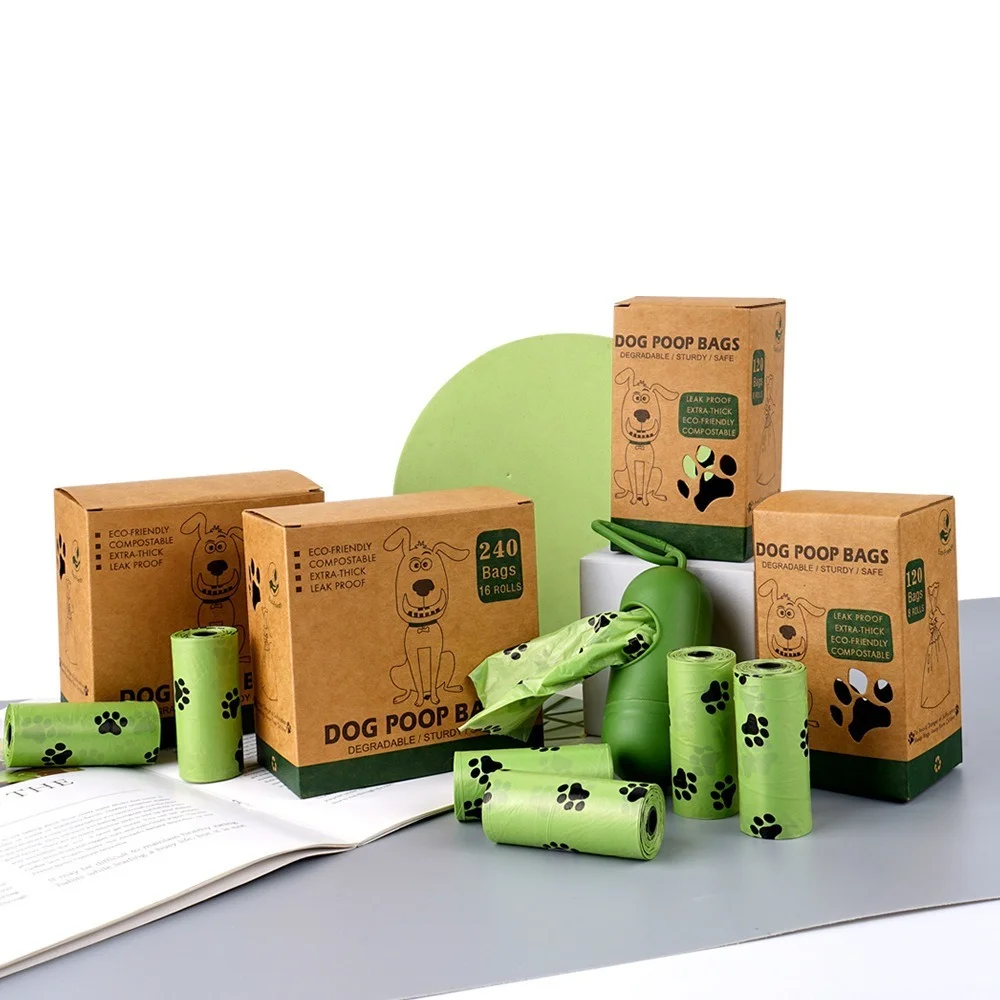 OEM available Environment friendly Plastic Dogs dog poop bags dog poop bag biodegradable