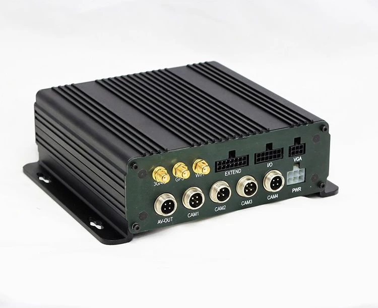 RECODA M620 4 channel 1080P Mobile DVR kit with GPS 3G 4G remote live streaming for truck