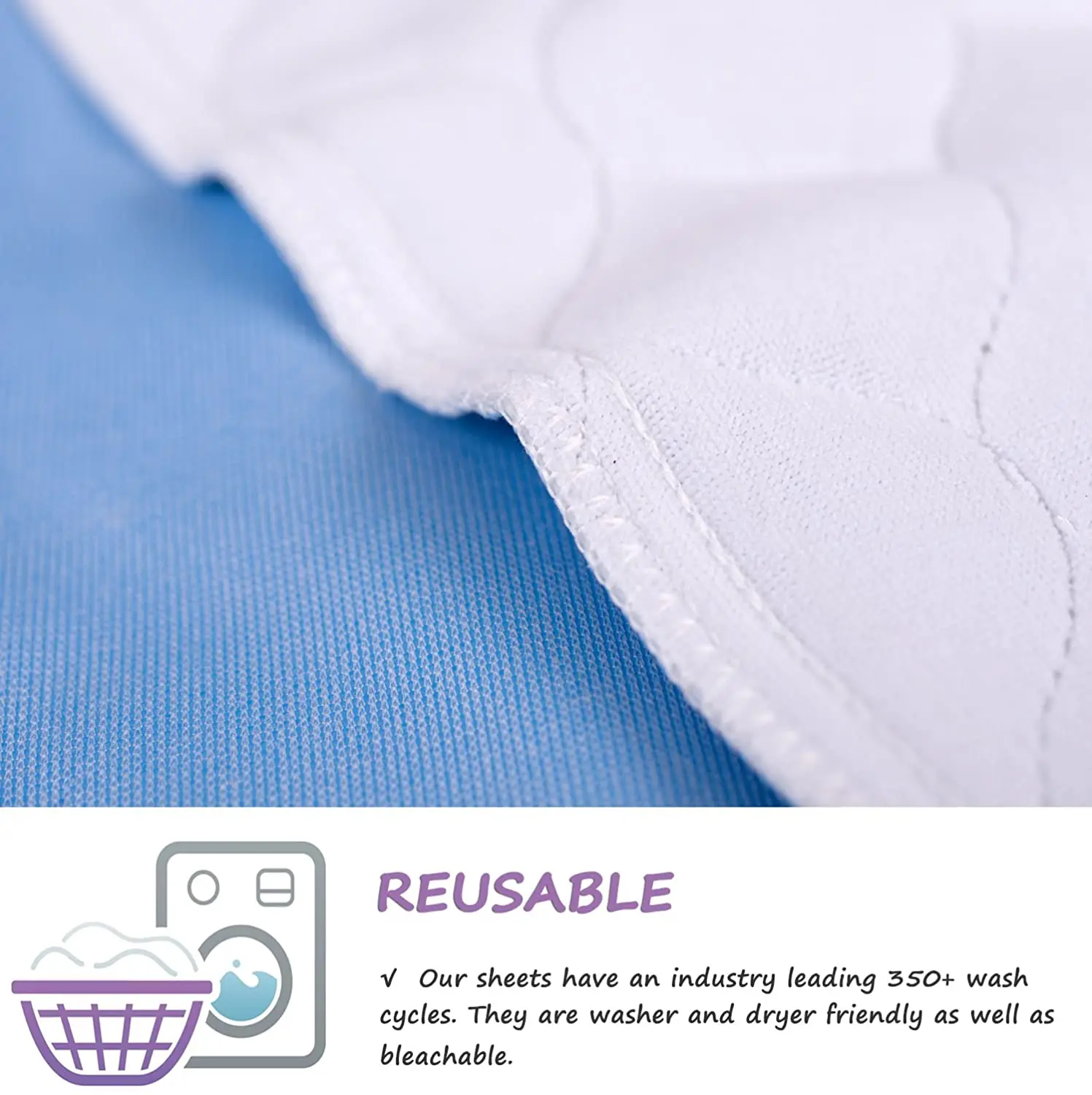 Wholesale Underpad Washable Protectors Adult Reusable Absorbent Bed Incontinence Potty Pads Waterproof Urine Bed Pad