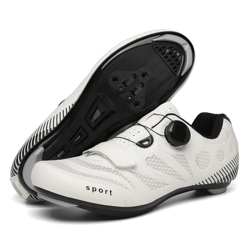 
Outdoor Sports Self-Locking Bicycle Shoes Non-Slip High Quality Road Cycling Shoes Luminous Cycling Shoes 