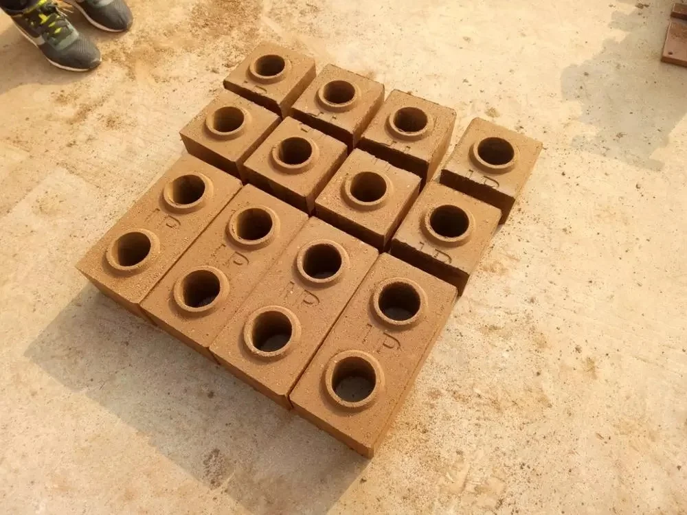 LONTA LT4-10 Full Automatic Hydraulic Hollow Interlock Paver Soil Earth Adobe Clay Brick Block Making Machine brique terre
