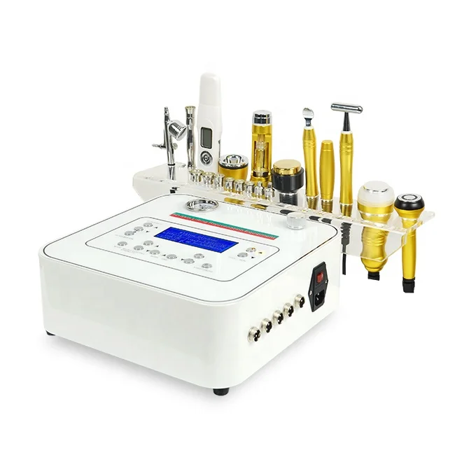 11 in 1 5D Micros Mesotherapy RF lifting with Diamond Microdermabrasion Microelectron Inject Machine