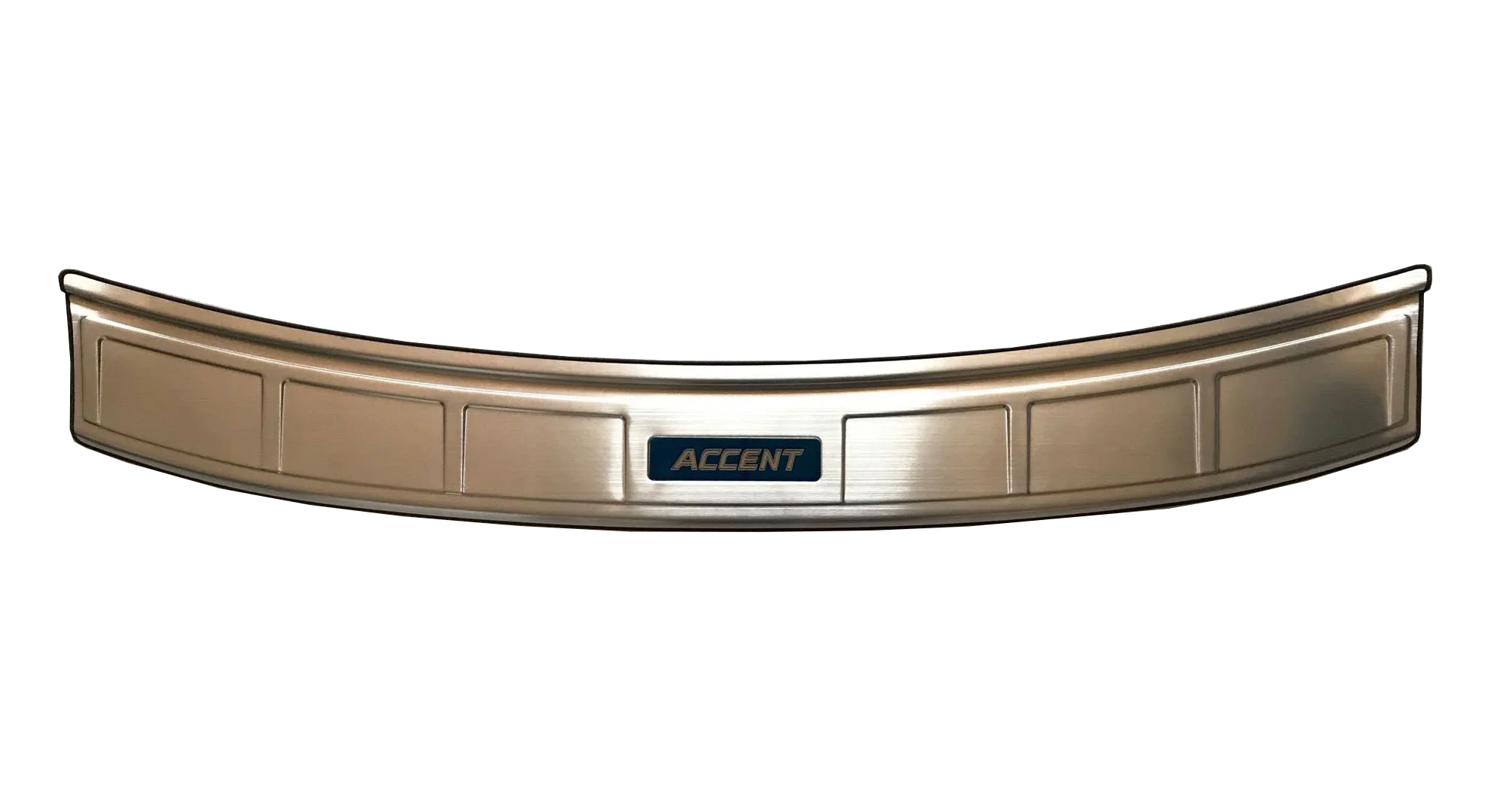 Hot Sales Other Exterior Accessories 3D Stainless Steel Rear Bumper Guard Protector Plate for Hyundai Accent