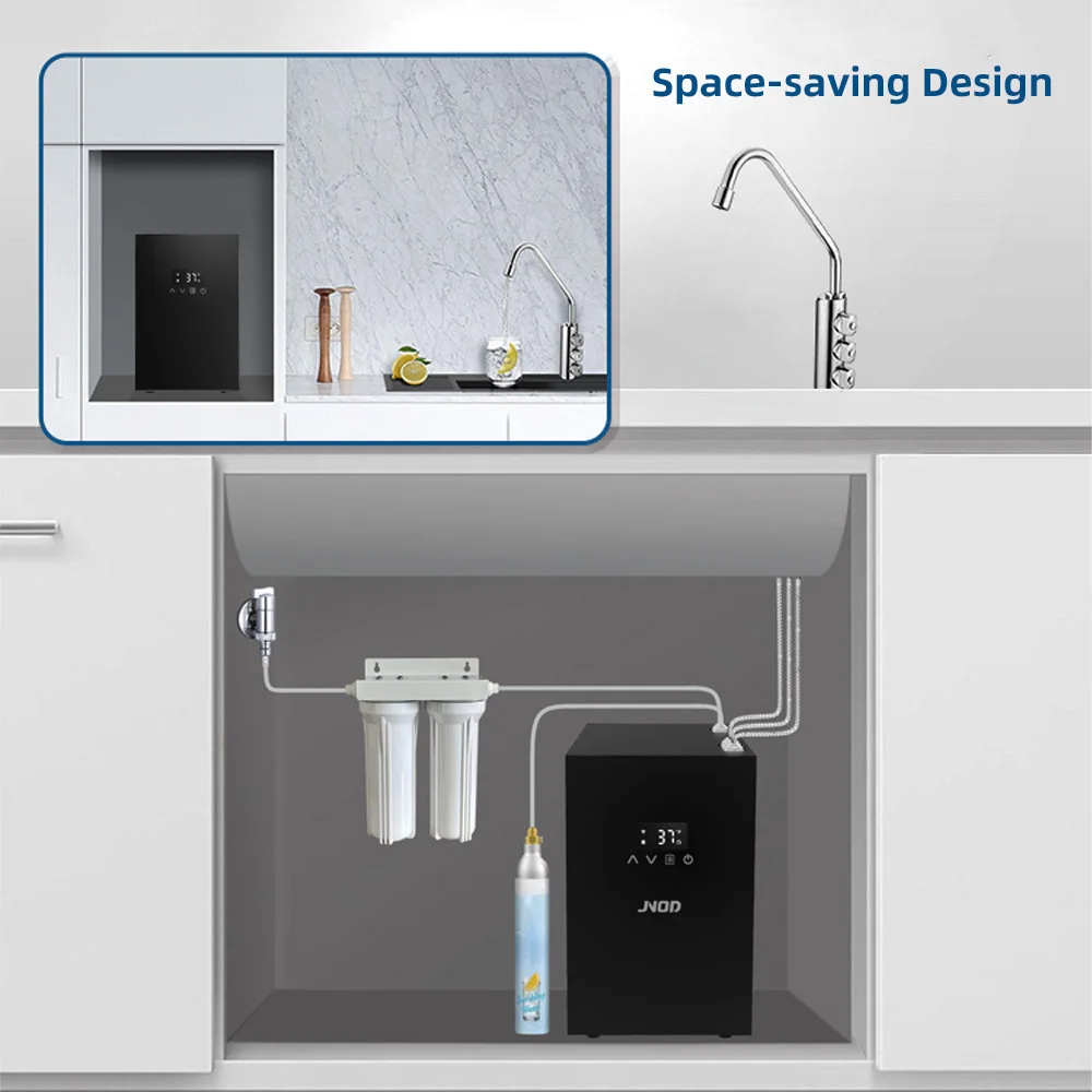 Jnod Soda Maker Desktop Drinkmate Carbonated Soda Sparkling Water Maker Machine Sparkling Water and Soda Maker