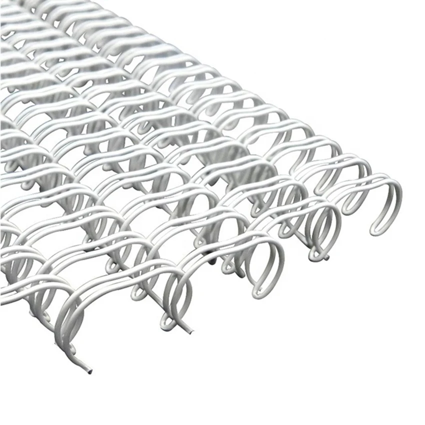 Environmentally Friendly Binder Double Wire Binding Twin Loop Doble Espiral De Encuadernar