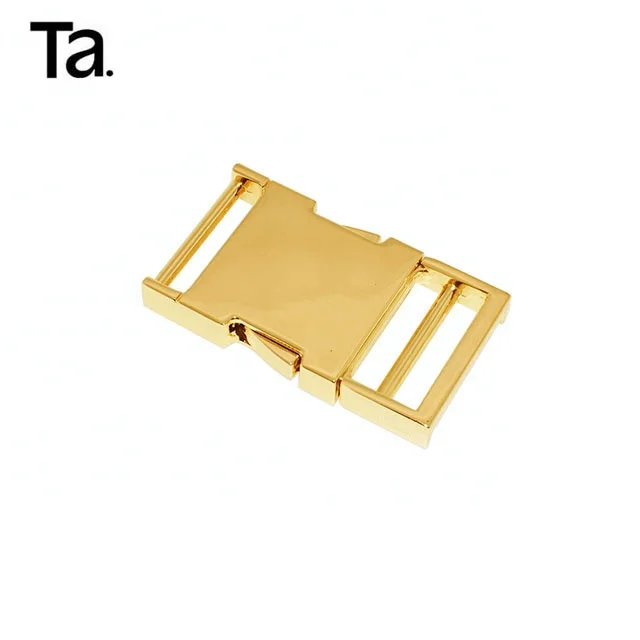 TANAI Metal adjustable side release buckle for handbags
