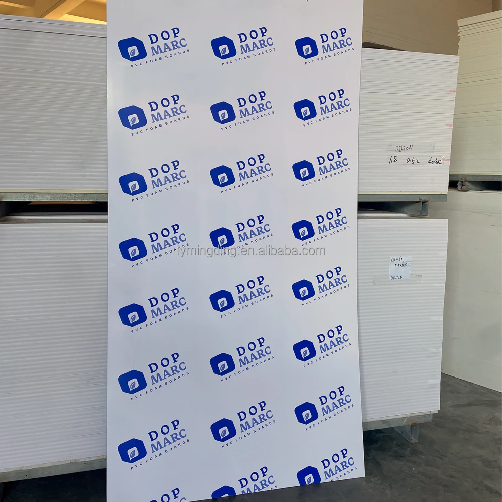 Best seller 4*8 High Quality White PVC Plastic Sheet Foam Plastic Board