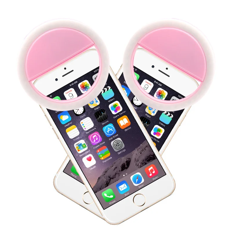 Mobile phone fill light for selfie live beauty LED selfie light touch beauty ring