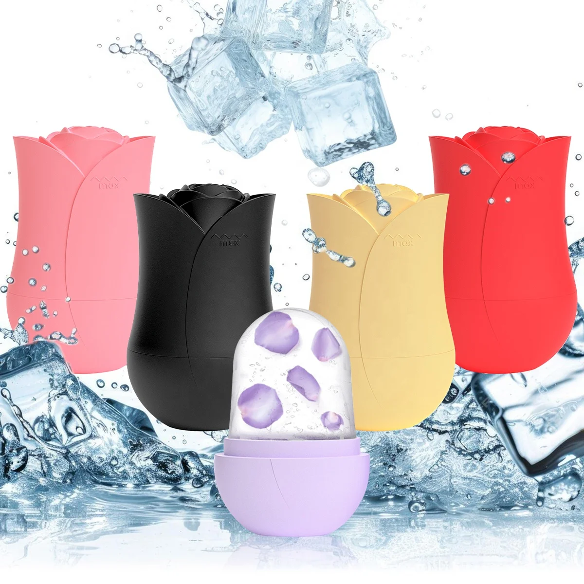 Силиконовый массажер для лица