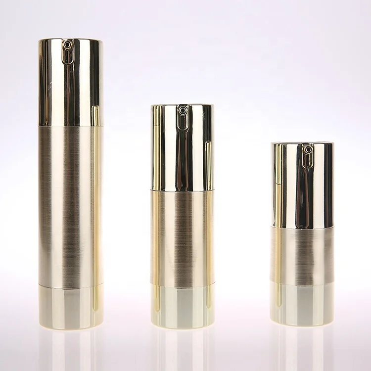 Promotional Empty Luxury Cosmetics 15/20/30/50/80/100/120/200 ml Airless Pump Bottles Containers with Low Price