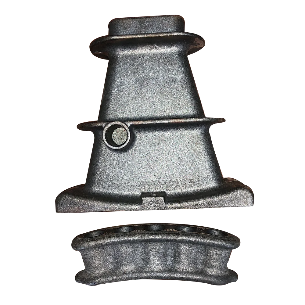 Flat Wedge Construction Bracelet Rhodium Anchoring Grey iron Plate For Bridge