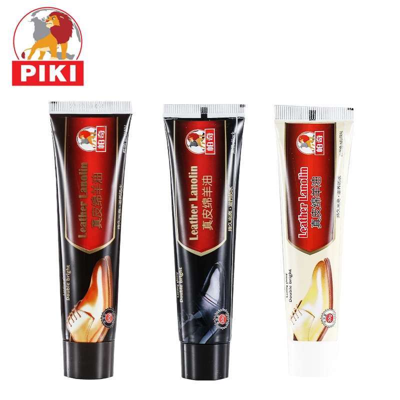 Best Selling Travel Elegant Tube Leather Lanolin Care Kit Shoe Shine Brush Polish Palm Wax Shoe Care Kit