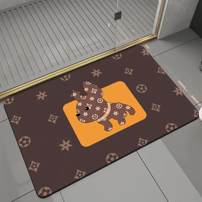 Professional Custom Print Dry Luxury Door Mat For Wholesales