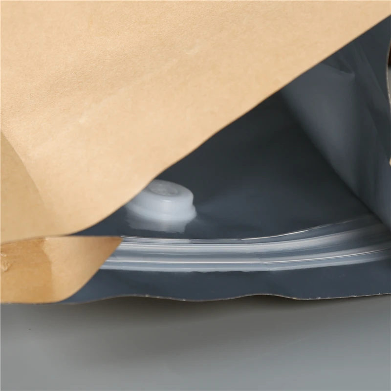 250gr 250gram 2oz 6oz stand up 4 oz 5 kg 500g printed paper coffee packaging plastic bag with valve tin tie