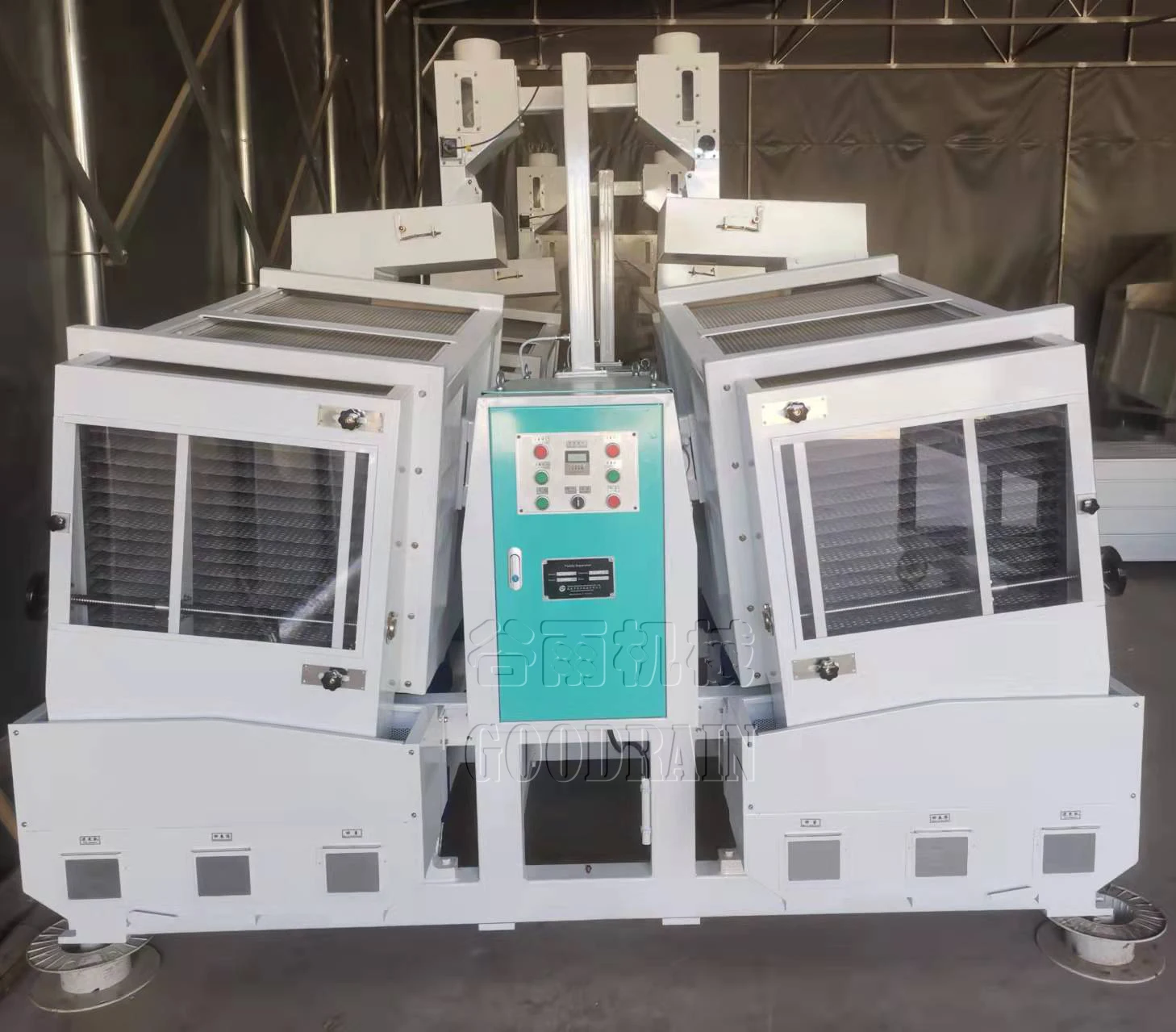 Good quality big capacity MGCZ 70*22*2C double body paddy separator paddy separating machine for sale