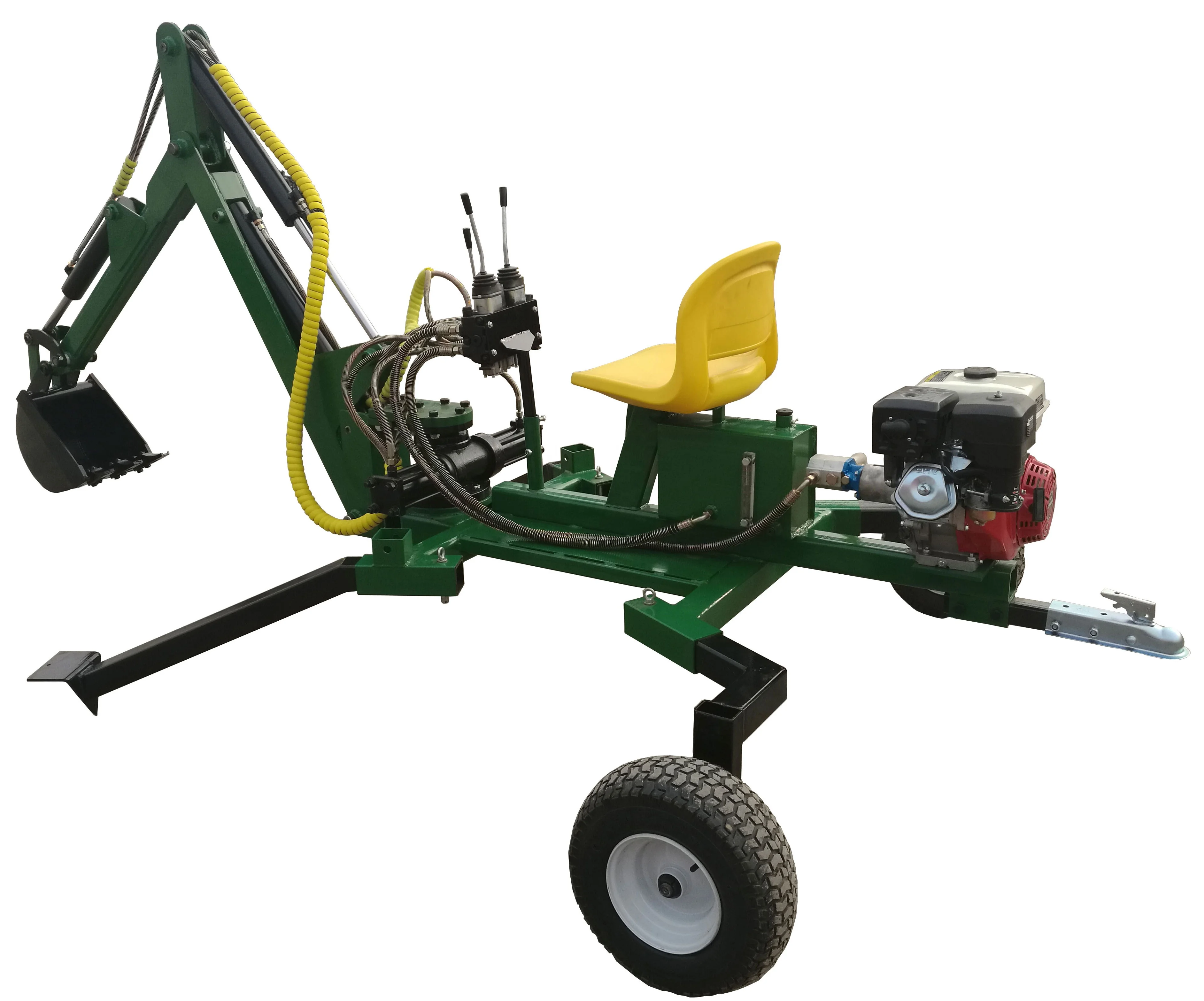 Small mobile gantry (self power excavator for atv tractor in top quality