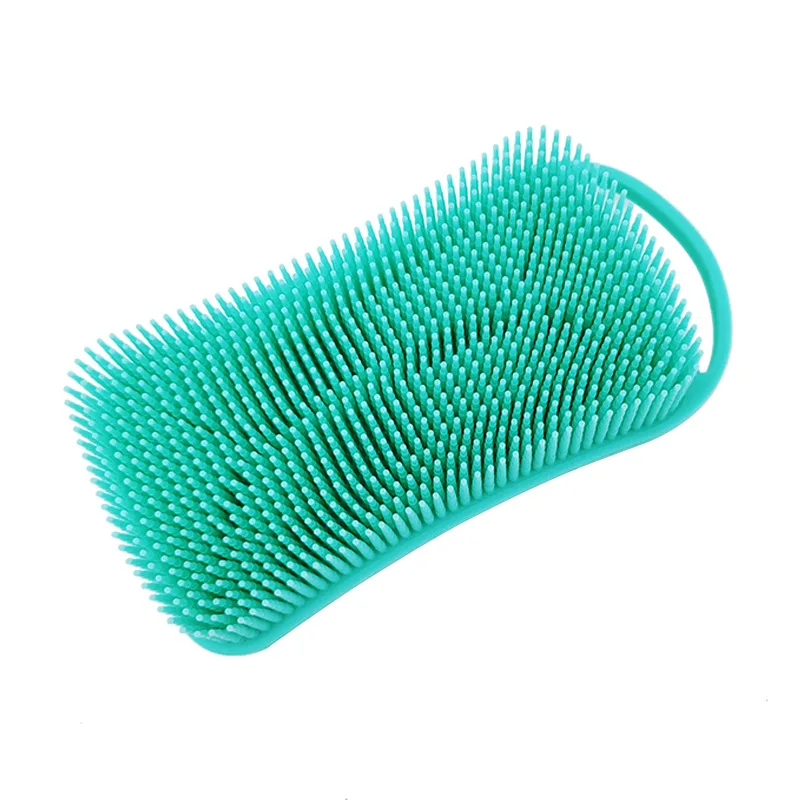 High Quality Soft Bristles Brush Cleaner Body Silicone Bath Brushes Sponges