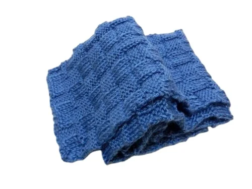 Индивидуальный однотонный Простой стиль Вязаный теплый шарф