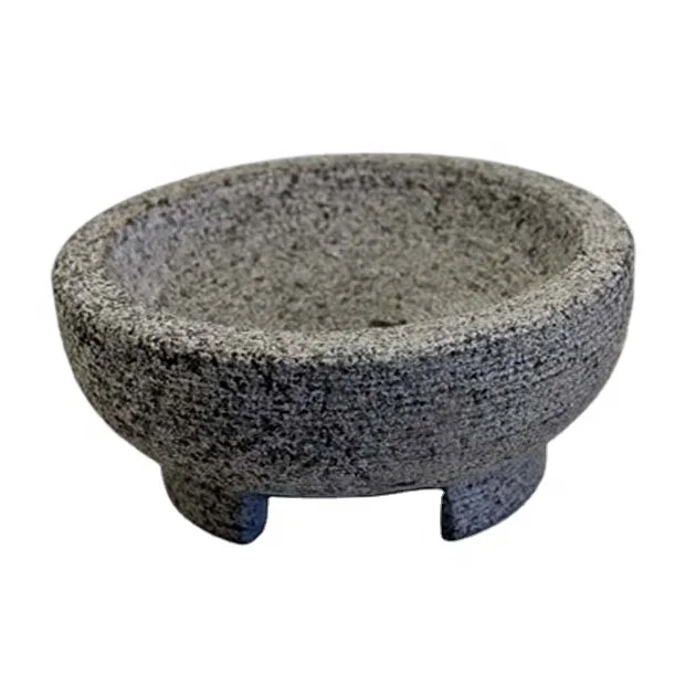 new style granite stone mortar and pestle set