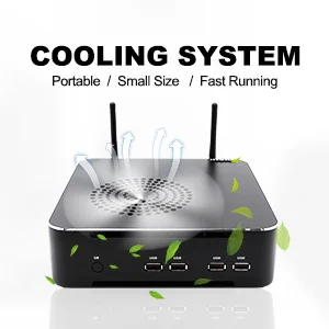 HYSTOU Latest Powerful Computer 11th Core I5 I7 DDR4 64GB M.2 NVME UHD730 USB HD Blue-tooth win11 Linux Desktop Gaming Mini PC