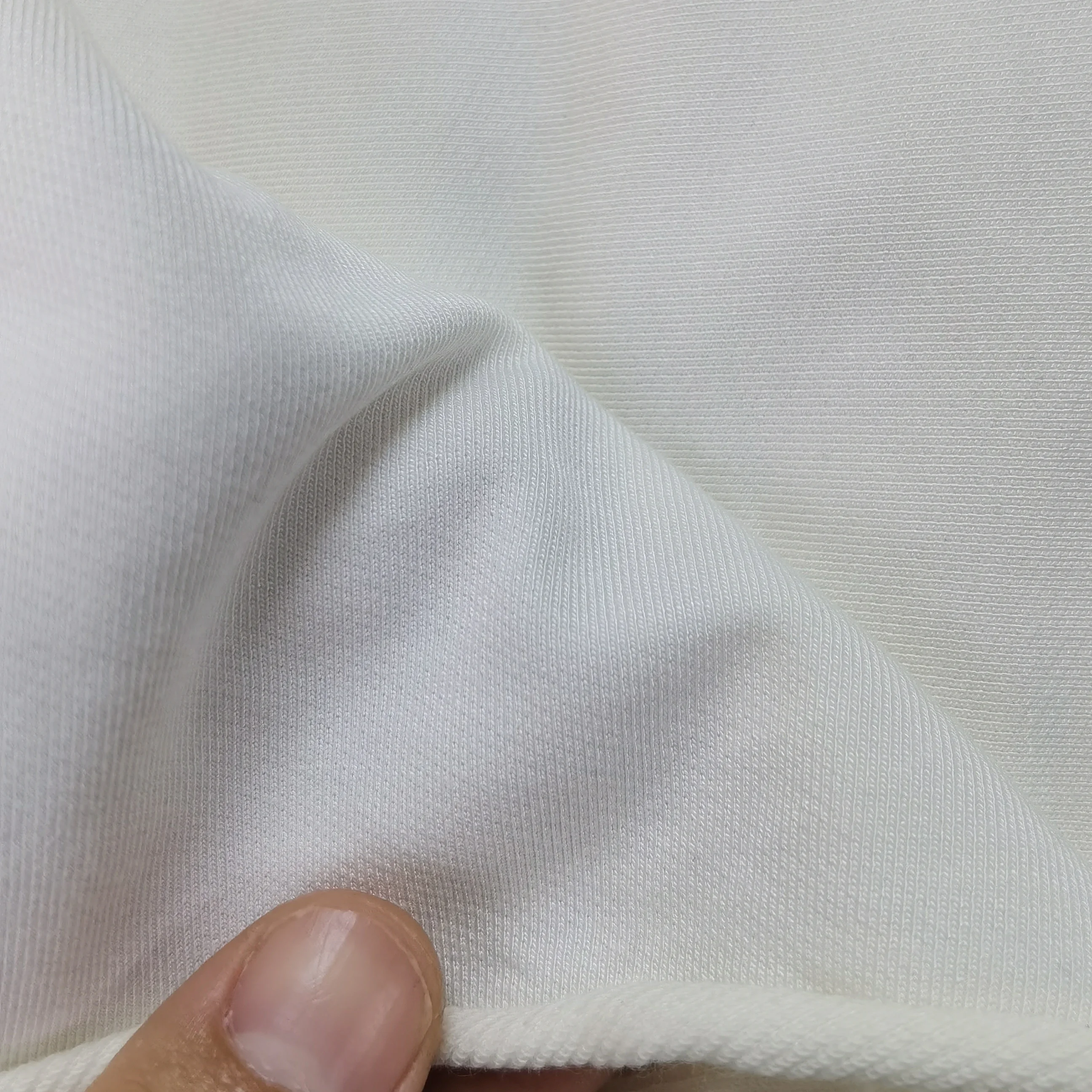 Sustainable Bamboo COTTON SPANDEX French terry fabric for baby hoodie fabric