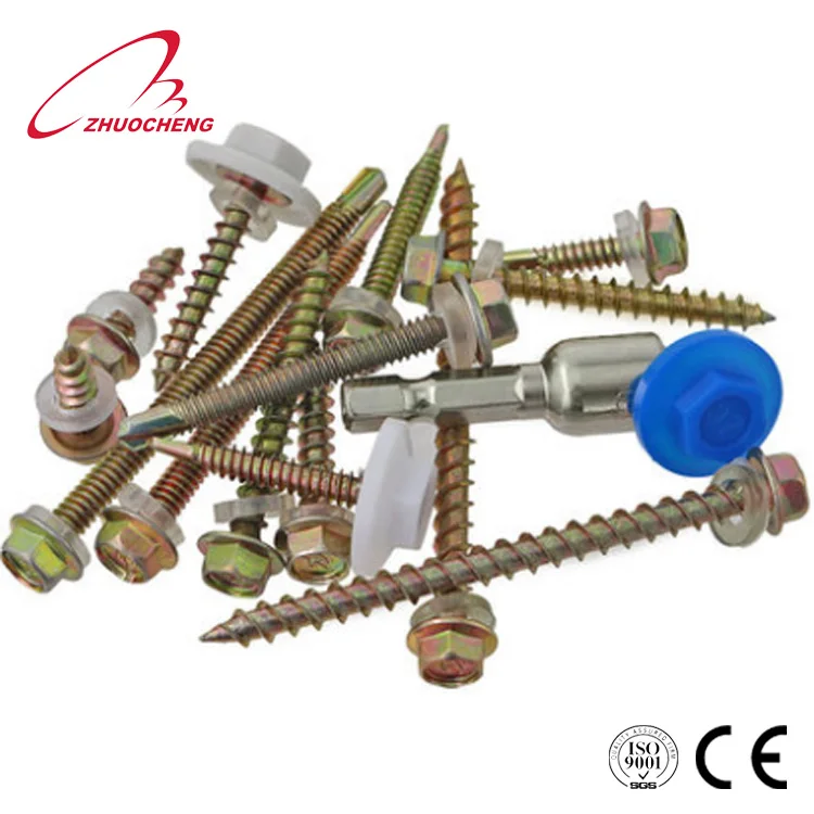 China fastener manufacture wholesale price wood screws assembled with bonded washer cupper