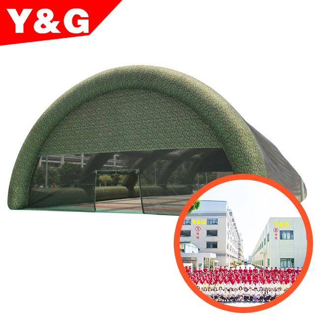 Y&G Inflatable Motorcycle Tent Cover| 2 Years Warranty Inflatable Car Awning Tent| Free Design, TUV,Inflatable Tennis Court Tent