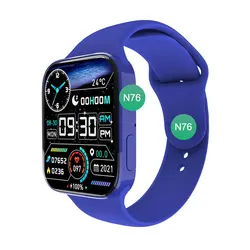2021 New Cell Mobile Phone wearfit iwo serie 7 smartwatch n76 smart watch n76