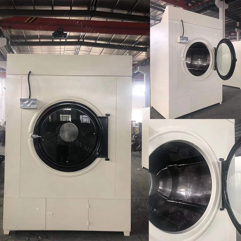 Industrial Fabric Rotary Drum Dryer Washing Machine and Clothes Dryer Price
