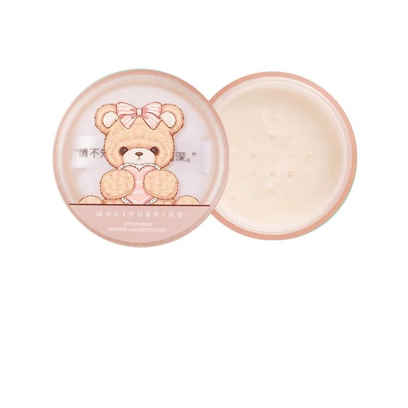 Magic agreement bear soft Coke Light not easy makeup not easy to fly powder natural not dry powder concealing