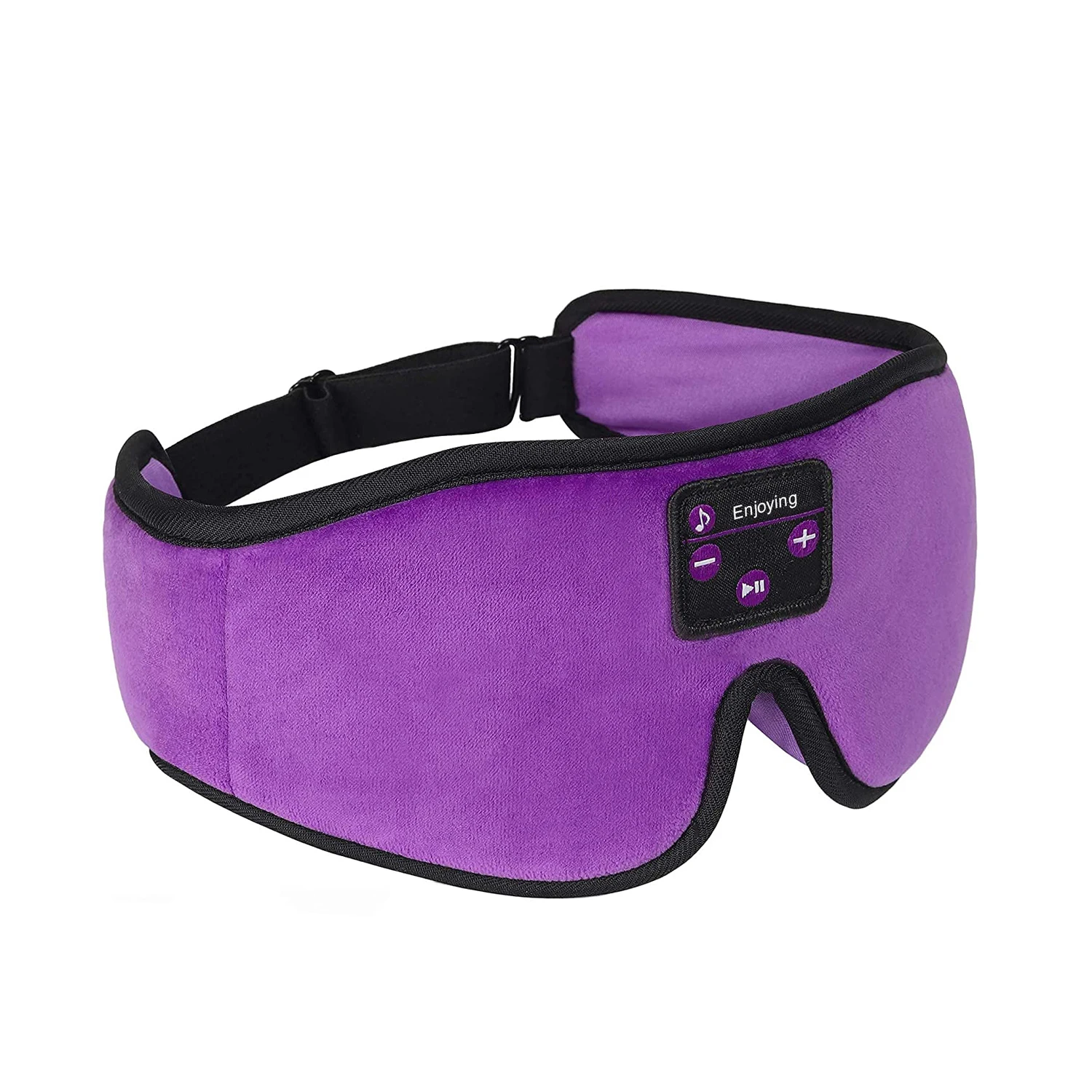 3D Headphones Blue tooth Wireless music Eye Mask With Mic Assist Sleep artifact For Side Improve Sleepers Travel Call And Music