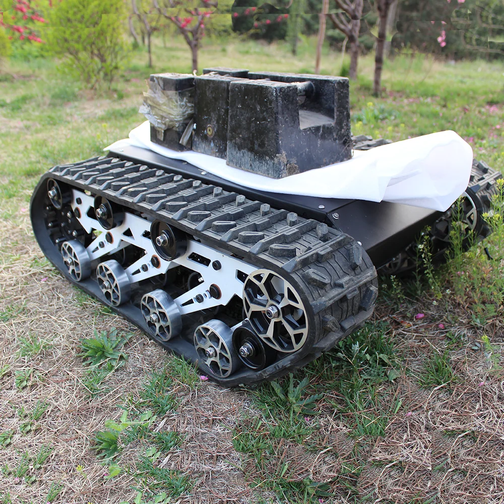 Komodo-01 universal platform rubber track system for small rc amphibious vehicle