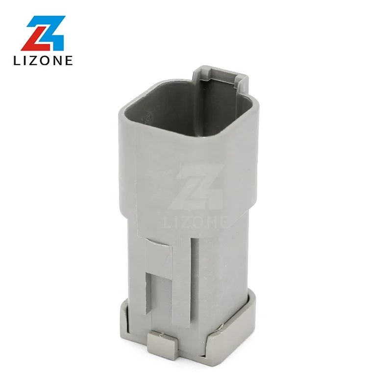 DT04-6P-E003 6 pin male Deutsch dt series automotive waterproof wire connector with end cover