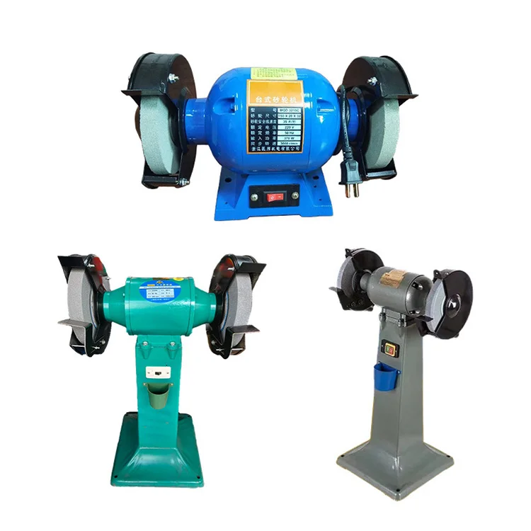 220V Household Electric Knife Sharpener Industrial-grade Grinding Wheel Grinder Electric Bench Grinder Polisher