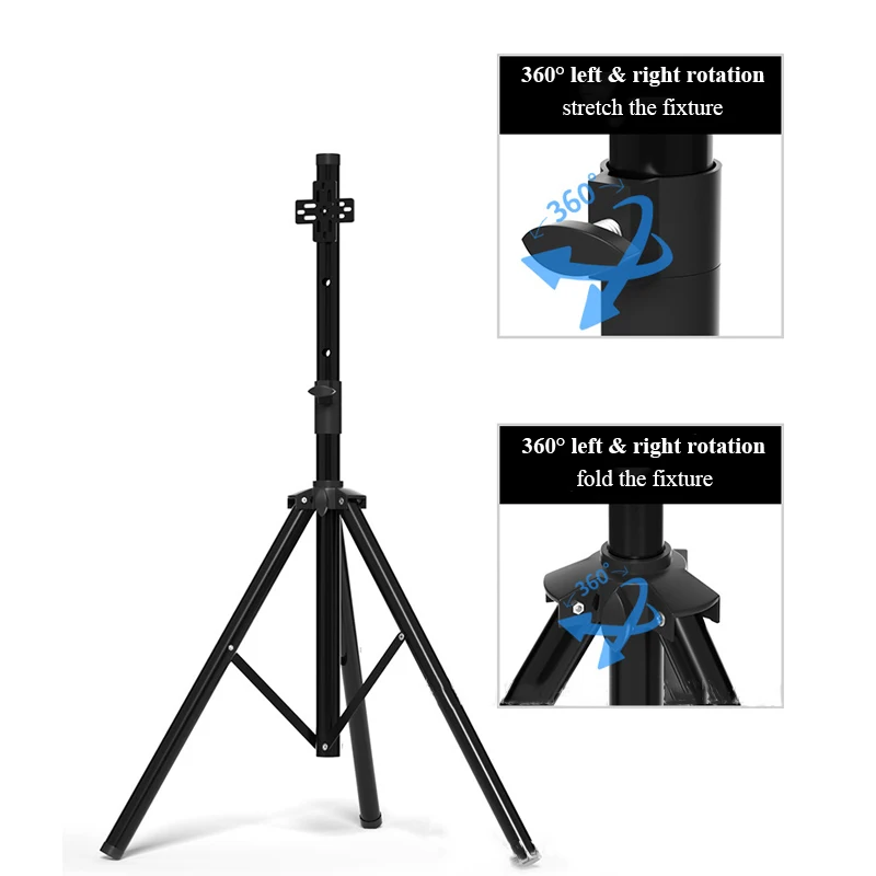 3D Projector Stand Tripod Portable Advertising Fan Tripod Stand for 3d Hologram Fan Projector Adjustable Bracket Stand 3D Fan
