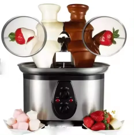 Electric Mini Chocolate Fondue Maker Sets Wax Warmer Party Cheese Melting Pots With Melting Pot