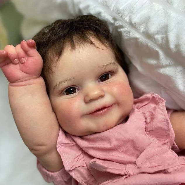 Lifelike Newborn 20Cm Plush Custom Custom Plastic Bebe Fat Silicone Free Girl Boneca Reborn Baby Dolls From China