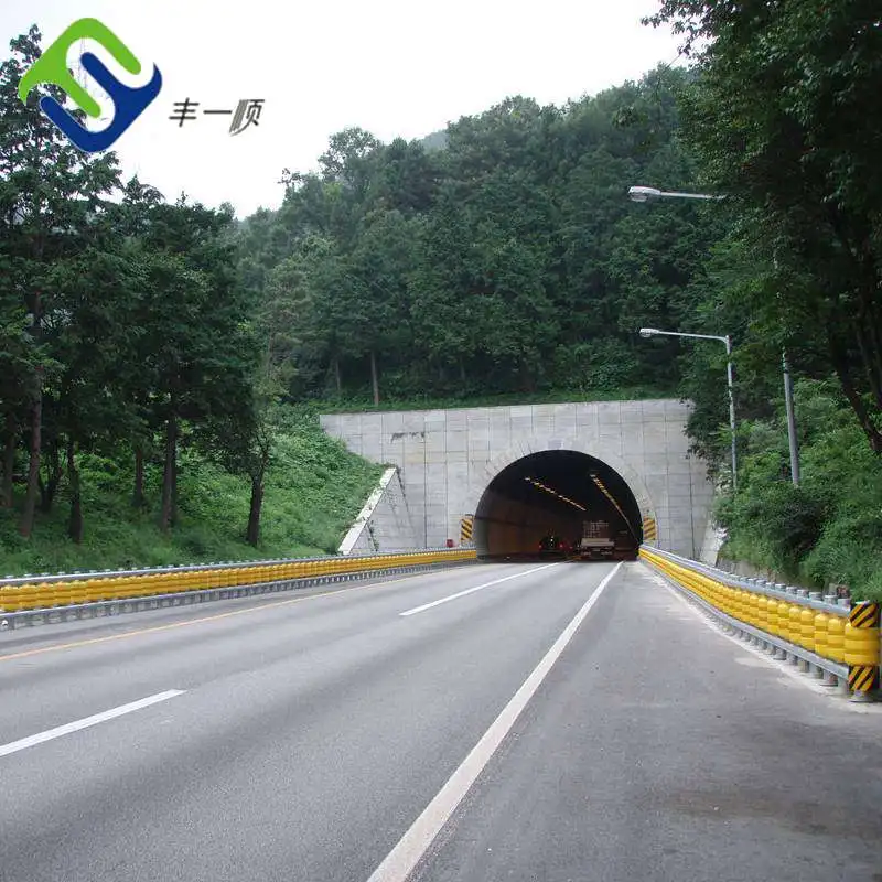 Highway Traffic Safety Barrier Rolling Road Safety guardrail barrier roller
