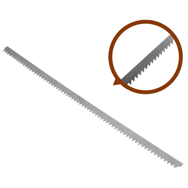 Режущие лезвия для упаковочной машины, пищевая упаковочная машина, зубчатые лезвия