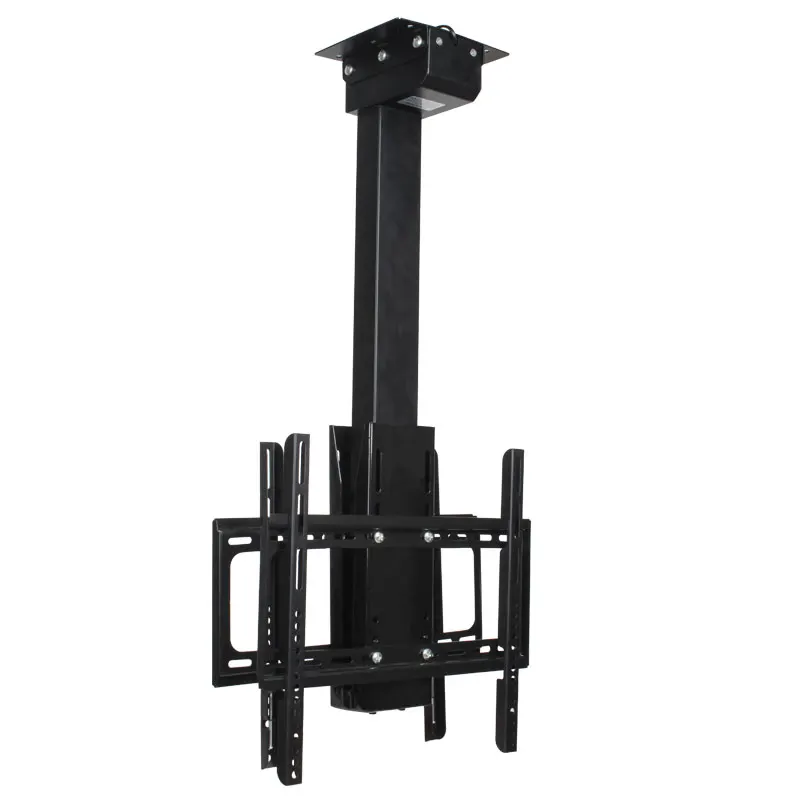 
Dual screen electric TV bracket 2 screen telescopic TV ceiling bracket 32/50/65/65 inch TV automatic lifting mount 