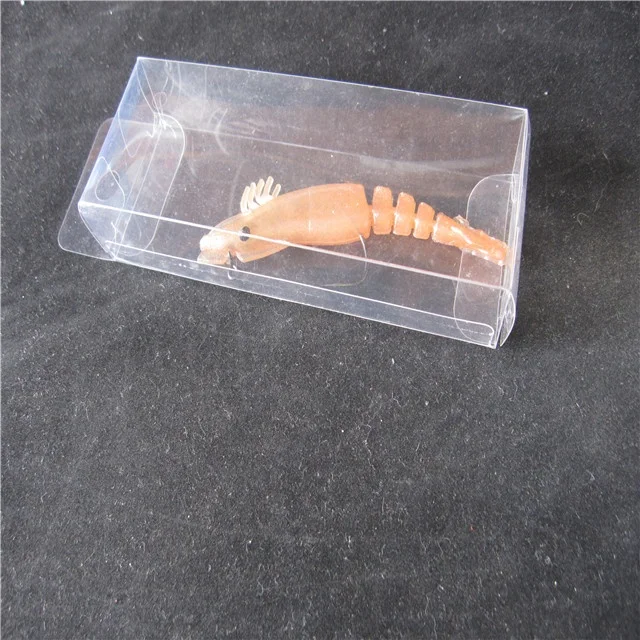 Custom slide fish lure plastic PET/PVC hard blister clamshell packaging